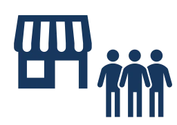 店舗のアクション